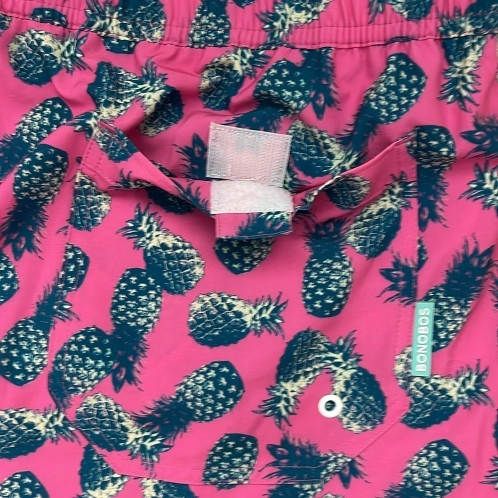 NWOT Bonobos Swim Trunks Pineapples Size L